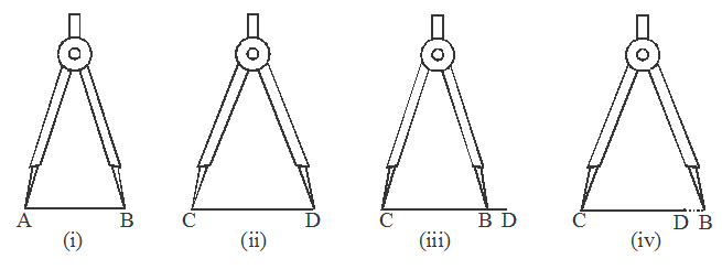 comparison of line segments using divider