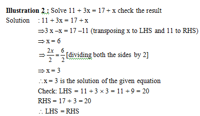 linear equation