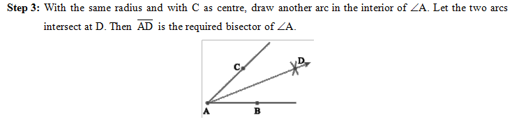 bisection of line segment