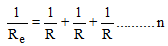 COMBINATION OF RESISTORS