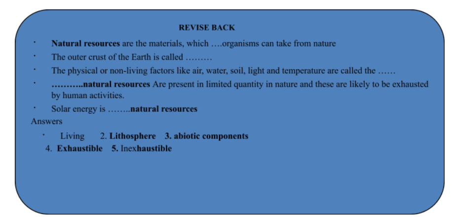 COMPONENTS OF EARTH