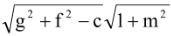 General equation of a line with slope