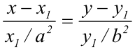 Equation of tangent
