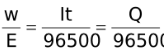 Quantitative Aspects Of Electrolysis
