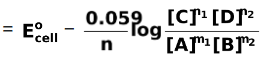 Cell Potential And Nernst Equation