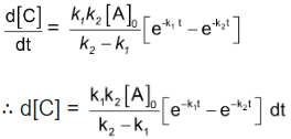 Some Complex First Order Reactions