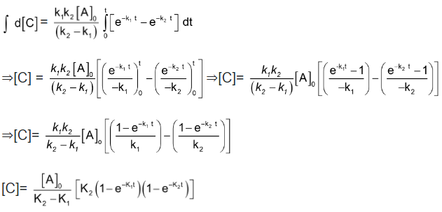 Some Complex First Order Reactions