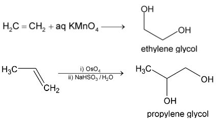 Mechanism Of Some Important Reactions Of Alkenes