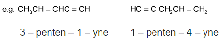 Alkynes