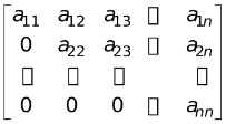 Special Types of Matrices