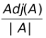 Inverse of a Square Matrix