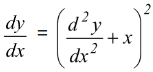 Degree of a differential equation