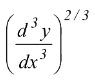 Degree of a differential equation