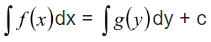 Different forms of first order and first degree differential equations