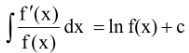 Properties of Indefinite Integration