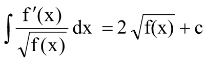 Properties of Indefinite Integration