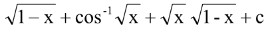 Methods of Integration