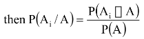 Baye’s Theorem