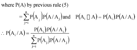 Baye’s Theorem