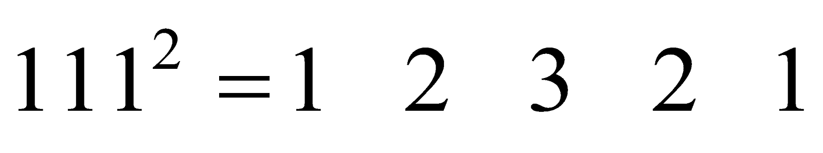 SQUARE OF NATURAL NUMBERS FORMS A PATTERN