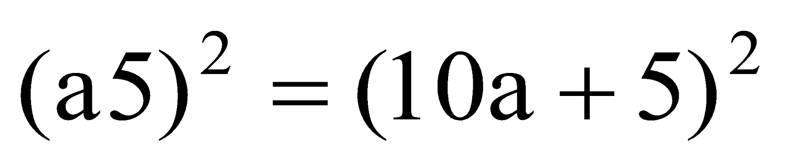 SQUARE OF NATURAL NUMBERS FORMS A PATTERN