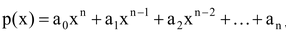 Polynomials types