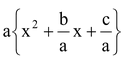FACTORISATION QUADRATIC POLYNOMIAL