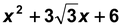 FACTORISATION QUADRATIC POLYNOMIAL