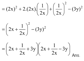 FACTORISATION QUADRATIC POLYNOMIAL