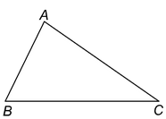 SOME INEQUALITY RELATIONS IN A TRIANGLE 