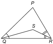 SOME INEQUALITY RELATIONS IN A TRIANGLE 