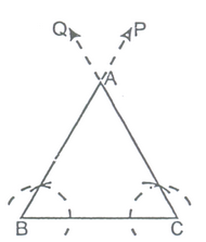 How to construct a triangle
