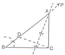 How to construct a triangle