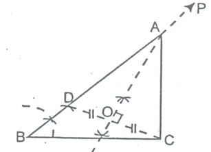 How to construct a triangle