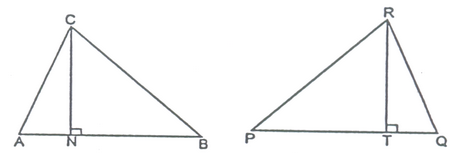 area of a triangle