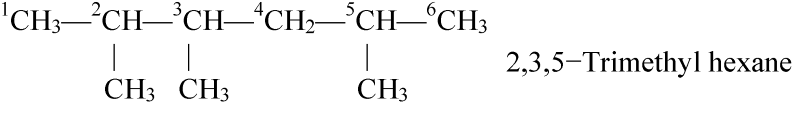 NOMENCLATURE AND CLASSIFICATION OF HYDROCARBONS  