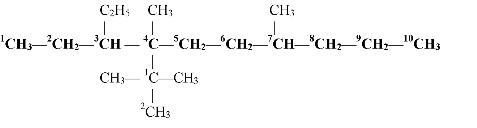 NOMENCLATURE AND CLASSIFICATION OF HYDROCARBONS  