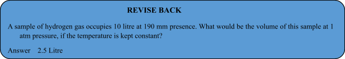 MEASURABLE PROPERTIES OF GASES