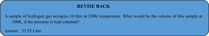 MEASURABLE PROPERTIES OF GASES