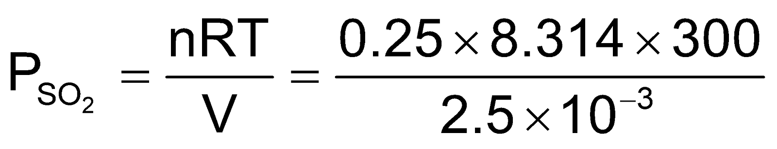 DALTON’S LAW OF PARTIAL PRESSURE