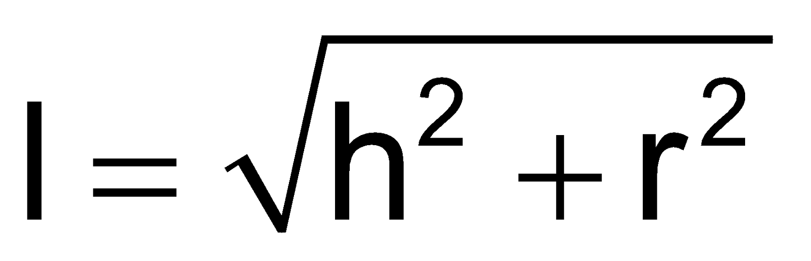 what is volume of cone formula