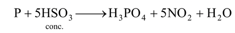 Chemical properties of non-metals