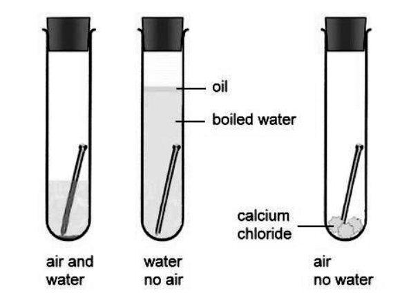 process of Corrosion of metals