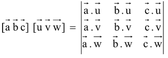 Scalar Triple Product