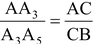 Division Of A Line Segment