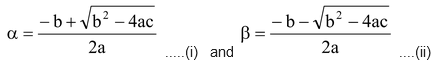 Quadratic Equation