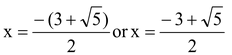 Methods Of Solving Quadratic Equation