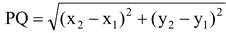 Distance Formula
