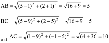 Distance Formula