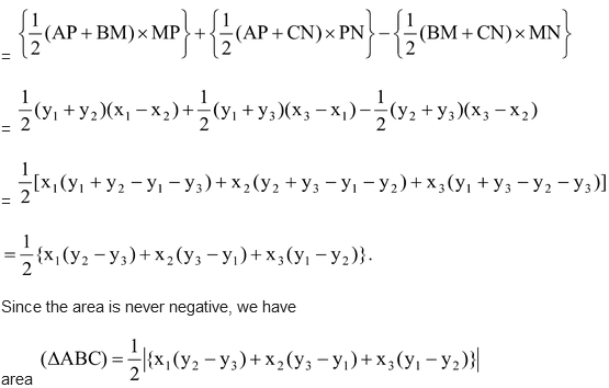 Area Of A Triangle